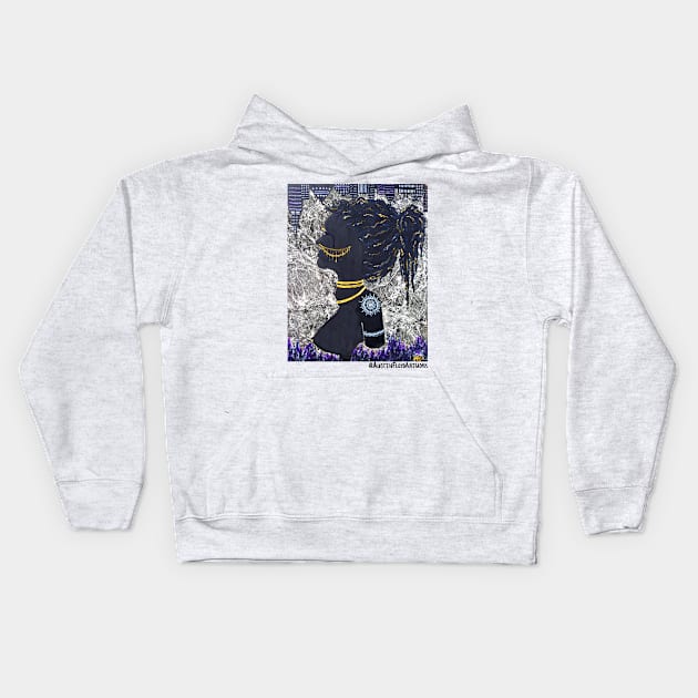 Absence Kids Hoodie by Austin Floyd Artwork